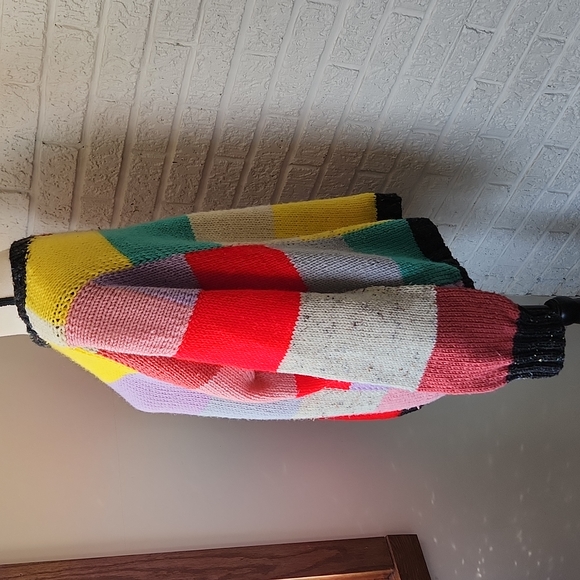 colorblock knit sweater Sale - Picture 5 of 6